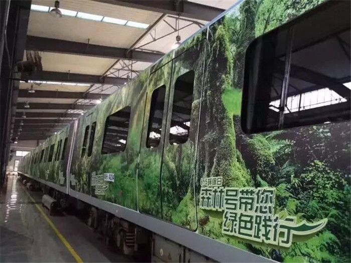 “森林号”地铁整车包装